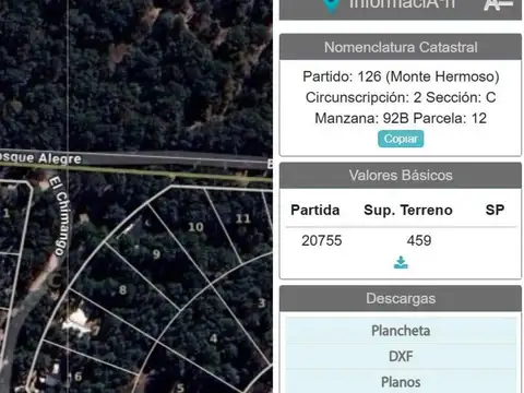 Terreno en Venta en Monte Hermoso, USD 42.000