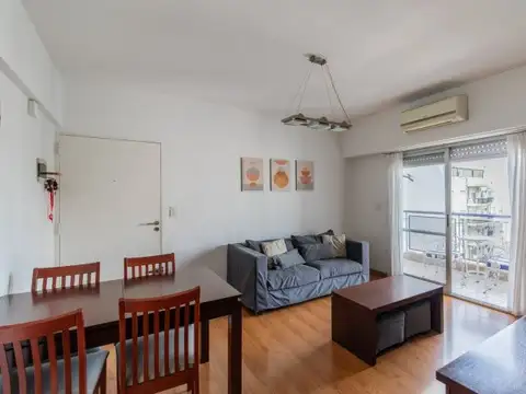 Departamento 2 amb. en Lugano Piso Alto con Balcón