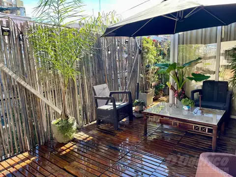 Piso de  3 dormitorios, dep. servicio, baulera y cochera en venta en Caballito.