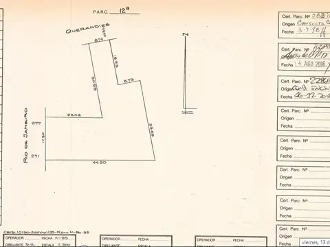 Terreno en Venta en Caballito, USD 2.200.000