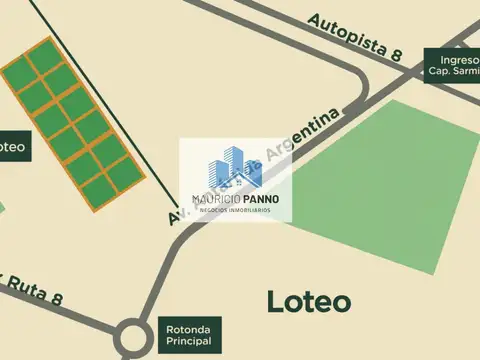 Terreno en Venta en Capitan Sarmiento, USD 35.000