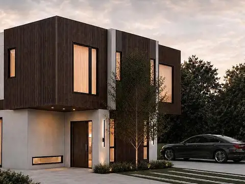 VENTA de casa a estrenar, 5 ambientes, 197m2 totales sobre lote de 694m2.