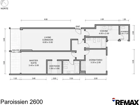 Departamento en Venta con 1 cocheras