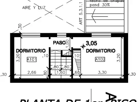 Depto Tipo Casa en Alquiler de 2 dormitorios