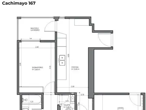 Departamento en Alquiler de 3 ambientes