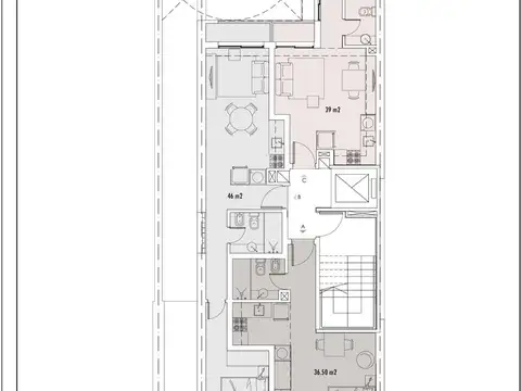Venta Departamento 1 Ambiente Rosario Barrio Lourdes Amenities