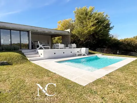 Casa en venta diseño hormigon, gas natural-losa radiante-cul de sac- residencial I Costa esmeralda