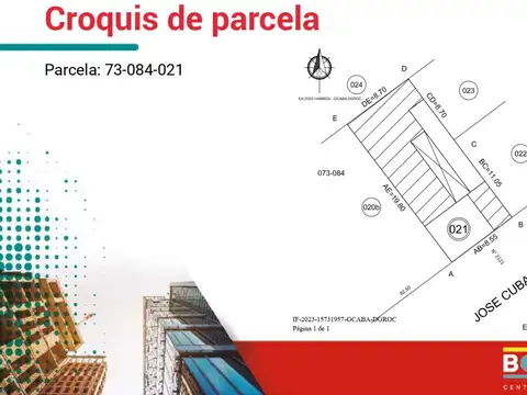 Venta de Lote 8.66 x 19.52 en Villa Pueyrredón