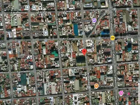 Riobamba e/ Avenida Corrientes y Sarmiento