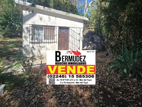 Venta En Block Casa De 2 Ambientes + Monoambiente En Mar Del Tuyu Calle 74 Entre 8 Y 9
