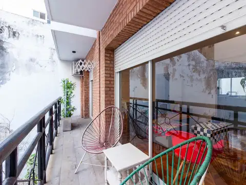 DEPARTAMENTO DUPLEX 4 AMB PALERMO PATIO Y BALCON