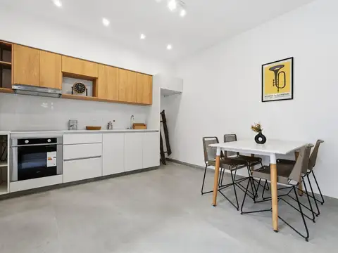 Depto Tipo Casa 3 ambientes con 1 baño