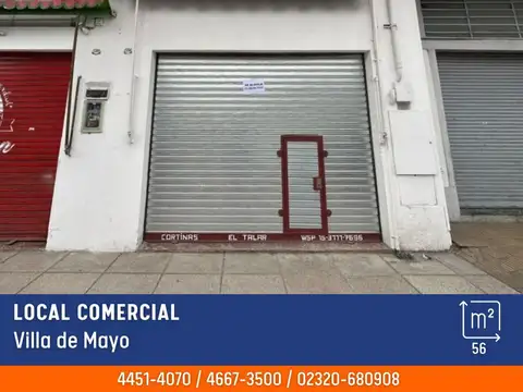 Local - Alquiler - Argentina, Villa de Mayo - Sucre 2358