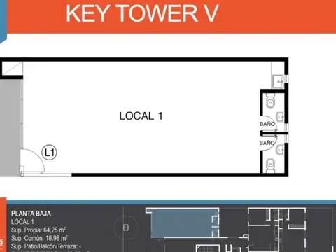 Local en Venta 1 año