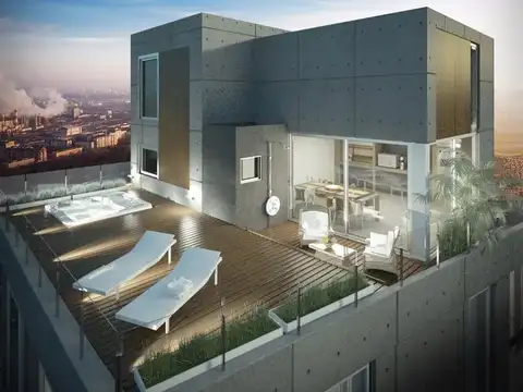 Departamento 2 ambientes con balcón terraza. Belgrano. Apto profesional. Financiación.