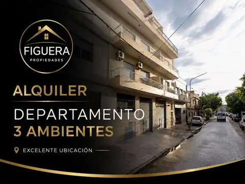 Alquiler 3 Ambientes con Balcón y Terraza - San Justo