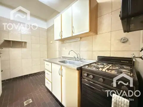 Departamento 2 ambientes con 1 baño