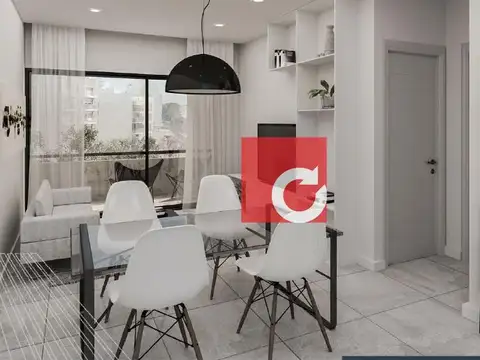 Calle 60 e/ 16 y 17 - Departamento 1 dorm c/ cochera