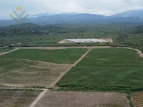 Campo Agrícola con Riego en el Valle de Lerma