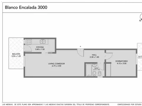 Departamento en Venta en Belgrano, USD 112.000