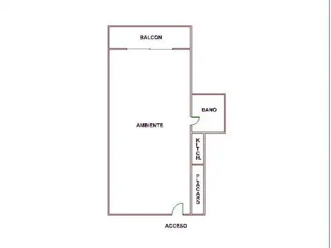 Departamento en Alquiler 40 años