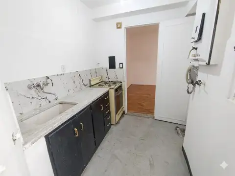 Departamento 2 ambientes con 1 baño