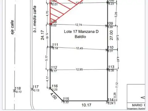 LOTE B° PRIVADO YRIGOYEN - MAIPU