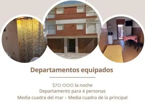 DEPARTAMENTO EN LA COSTA-  CON OPCION A COMPRA