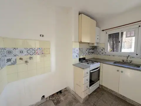 Departamento 2 ambientes con 1 baño