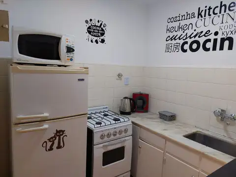 Departamento 2 ambientes con 1 baño