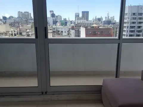 Piso 11 Muy Luminoso | Monoambiente Amplio Amoblado | Vista Panorámica Al Río