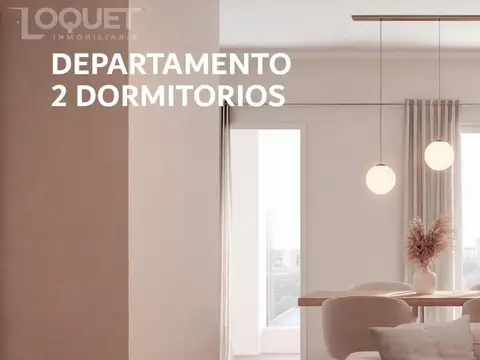 Departamento Sofia en pozo de 2 dormitorios