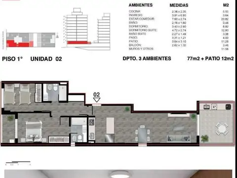 desarrollo en  juan manuel de rosas 1100