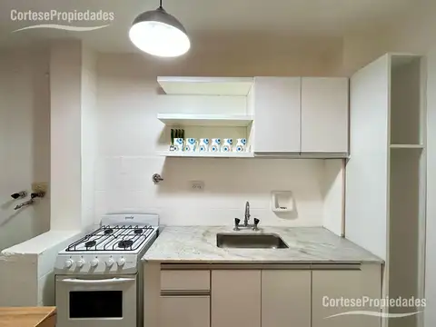 Departamento 2 ambientes con 1 baño