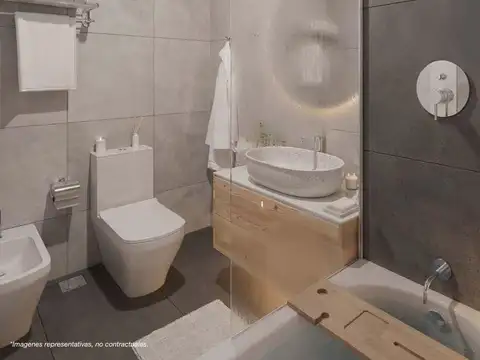 Departamento 4 ambientes con 2 baños