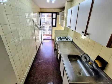 Departamento 2 ambientes con 1 baño