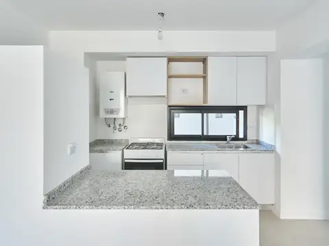 Departamento 1 dormitorio. Av. Pellegrini 1267. Scuba 47