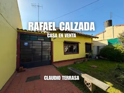 CASA EN VENTA EN RAFAEL CALZADA