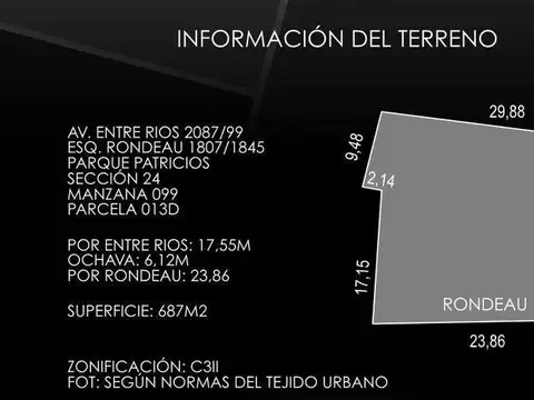 Terreno en Venta en Constitución, USD 900.000