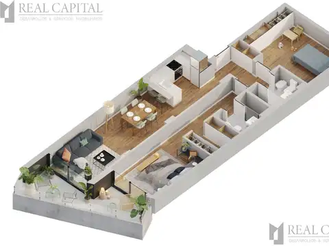 Departamento en Venta al Norte