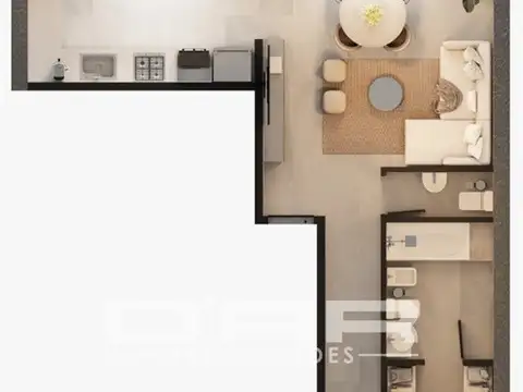Departamento en Venta Apto profesional