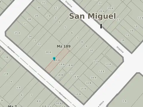 Terreno en Venta, FOT 2,75