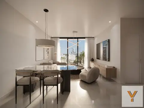 Departamento 2 ambientes con 1 baño