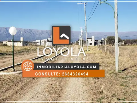 RETASADO! Terreno en barrio privado Solares del Valle 