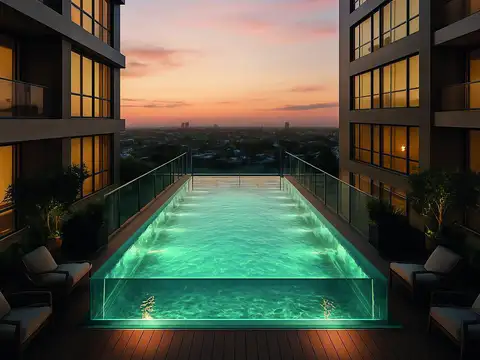 Departamento en venta 2 ambientes con cochera a estrenar Puerto Olivos