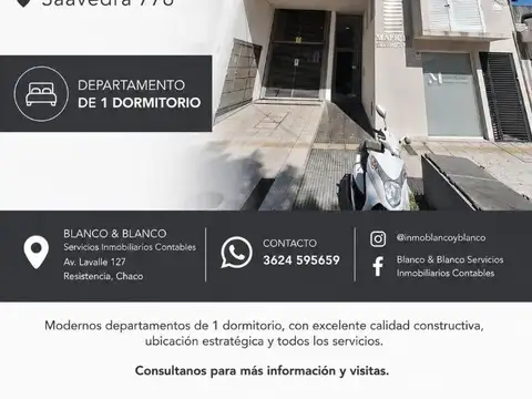 DEPARTAMENTO EN VENTA – 1 DORMITORIO | MAPIC III
