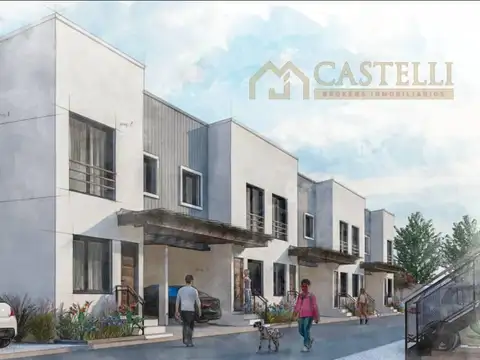 VENTA Duplex 3 ambientes con Jardin y parrilla DE POZO FINANCIADOS, CAÑADA DEL SOL entrega noviembre 2026