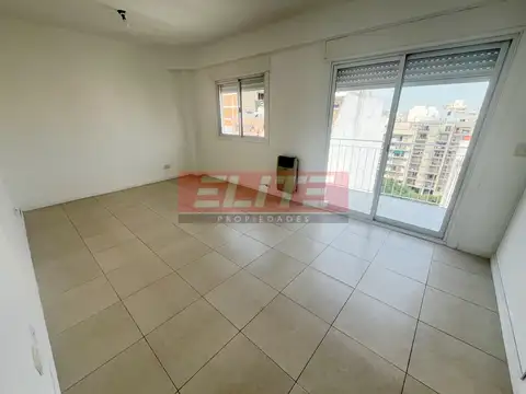 Gran depto 2 amb al frente con balcon con vista abierta