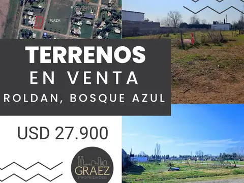LOTE TERRENO VENTA en Roldán, Bosque Azul, Santa Clara y San Pedro