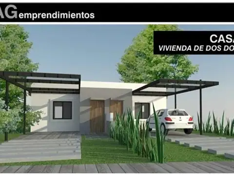 Casa en venta 2 dormitorios en pozo Merlo San Luis